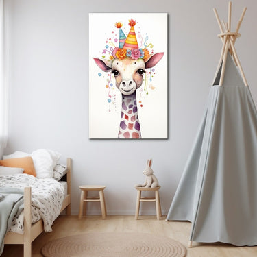 Giraffe School Painting